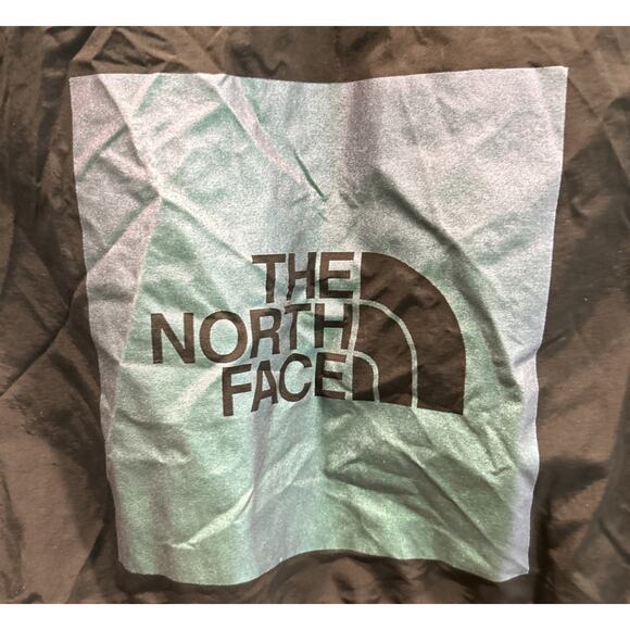 The North Face Womens Flybae Longline Rain Jacket Waterproof Black Nylon M *C6 - Picture 3 of 5